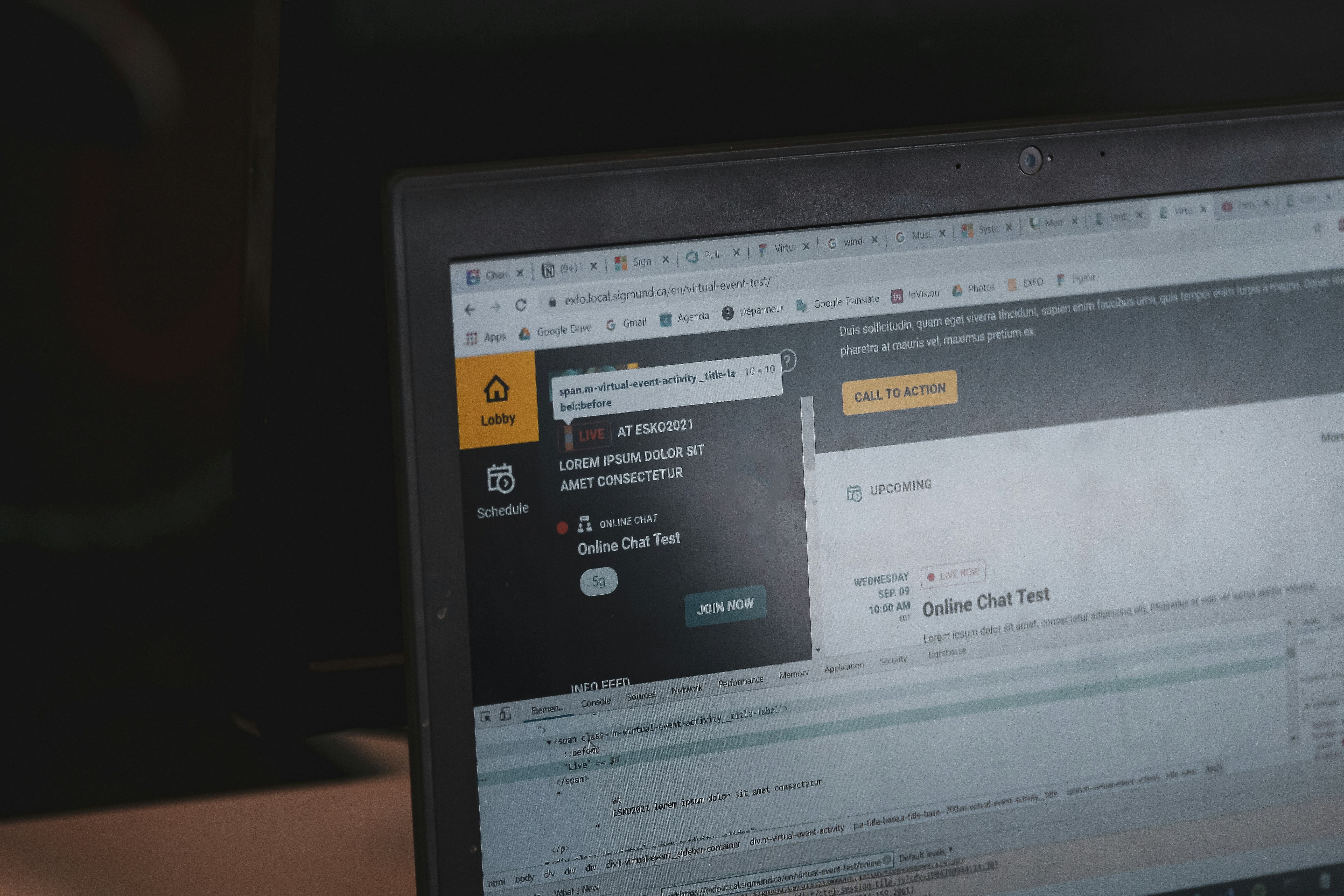 Création de site web professionnel
