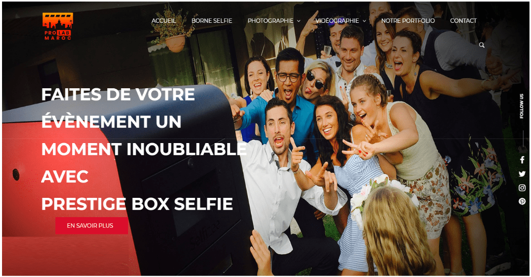 PRO LAB MAROC Site Web Marrakech