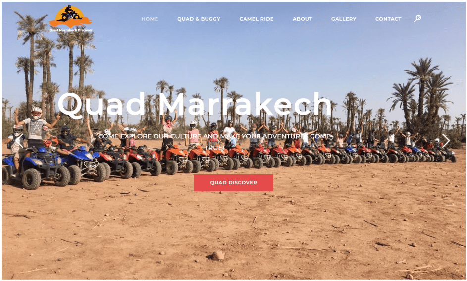Quad Marrakech Discover Site Web Marrakech