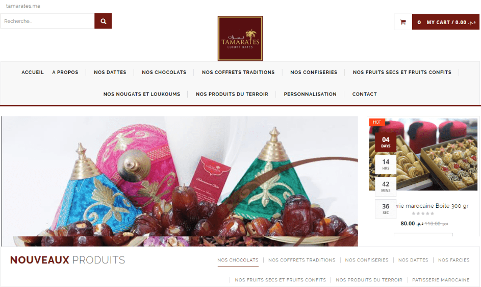 Tamarates Site Web Marrakech