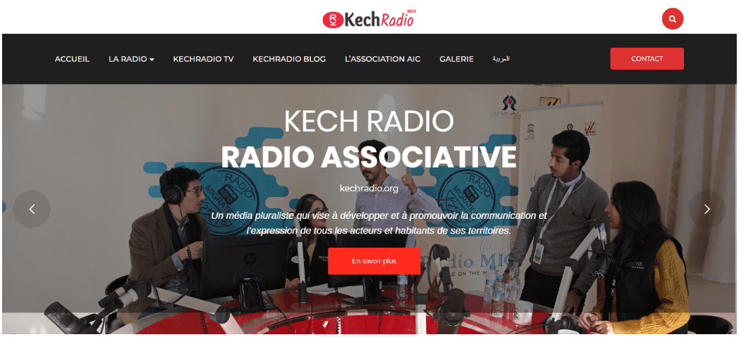 Kech Radio Site Web Marrakech