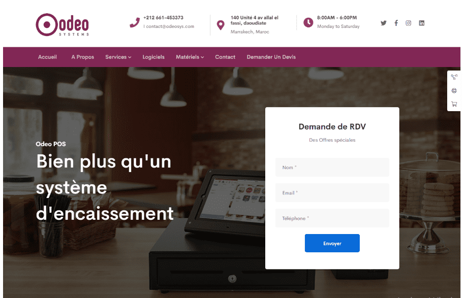 Odeo Sys Site Web Marrakech